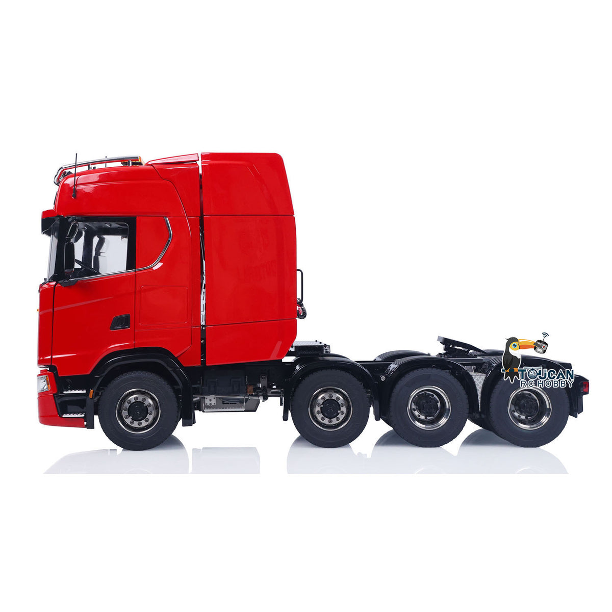 TOUCAN RC HOBBY LXY SC 770S 1/14 8*8 Radio Control Tractor Truck Wheel Side Reduction Axles Three Speed Transmission Hobbywing 1060 ESC 35T Motor