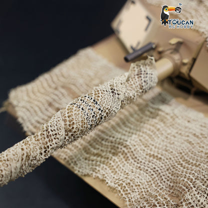 TOUCAN RC HOBBY Soldier Camouflage Net for Heng Long 1/16 RC Panzer Radio Control Tank 3838 USA M26 Model Tiger I DIY Car Bulldog 3839
