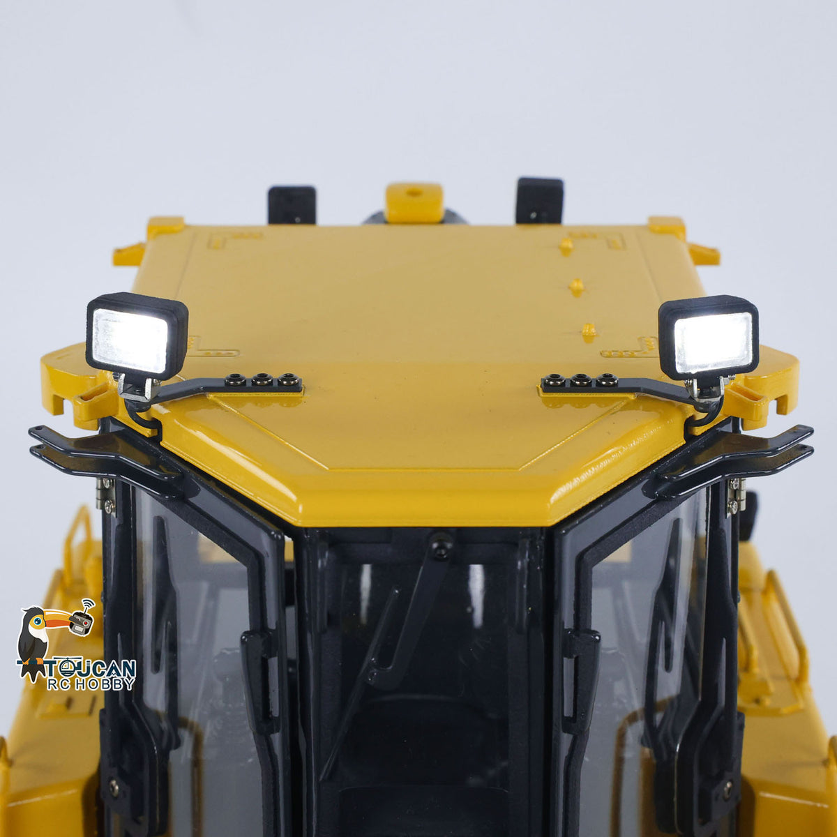 TOUCAN RC HOBBY JZModel D65EX 1/12 Metal RC Hydraulic Bulldozer PNP 3CH Valve FlySky I6S Radio Controller Light Sound System for Construction Truck Enthusiasts Outdoor