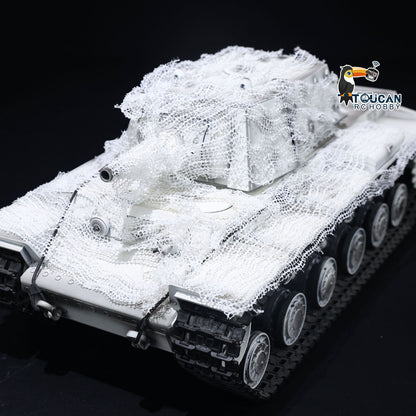 TOUCAN RC HOBBY Soldier Camouflage Net for Heng Long 1/16 RC Panzer Radio Control Tank 3838 USA M26 Model Tiger I DIY Car Bulldog 3839
