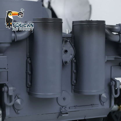 TOUCAN RC HOBBY Heng Long 1/16 TK7.0 Promotion German Tiger I 3818 RTR RC Tank Barrel Recoil BB IR Smoke Metal Tracks Sprockets Idlers Wheels