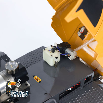 TOUCAN RC HOBBY US-Lager XDRC 1/14 Hydraulischer RC Radlader 580 RTR Funkgesteuertes Baufahrzeug mit 4-Wege-Steuerventil, Sound und Licht