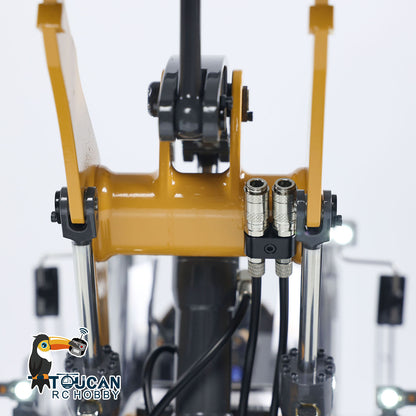 TOUCAN RC HOBBY Fast Free Shipping XDRC 580 1/14 Metal RC Hydraulic Loader RTR Engineering Vehicles Smoke Lights