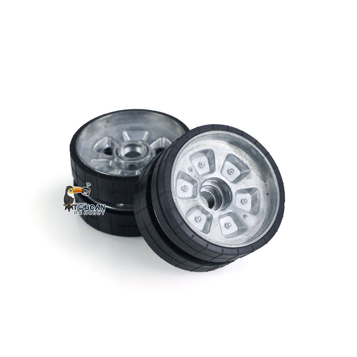 Suspensions et roues en métal TOUCAN RC HOBBY pour char militaire radiocommandé 1/16 Heng Long 3938 3939 modèle russe T90 T72, accessoires de bricolage