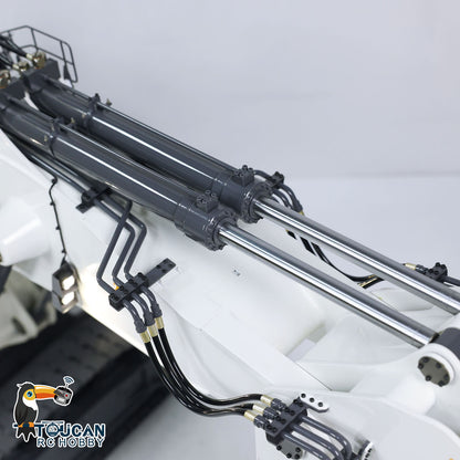 TOUCAN RC HOBBY SFrog 1/20 Metal Painted Assembled RC Hydraulic Equipment Remote Controlled Excavator for 996 Taranis XE Radio Digger Frsky-Taranis-XE