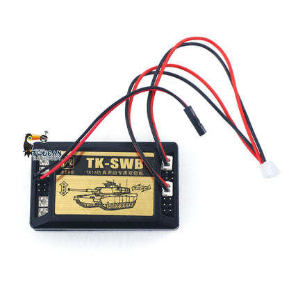 TOUCAN RC HOBBY Heng Long 1/16 RC Tank Upgrade Modify TK16 Mainboard Sound Board Turret 360DegreesRotation Refit SWB Stabilizer Vector Shooting