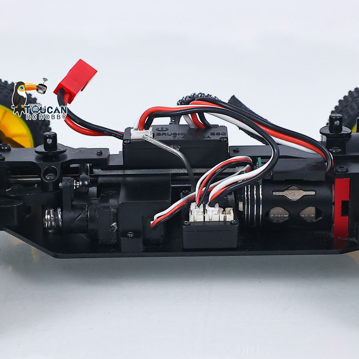 TOUCAN RC HOBBY JiaBaiLe 45KM/H High Speed 1/24 Electric Remote Control Off Road Car Model 2401AH Ready To Run RC Vehicle Model Brushless Motor Battery