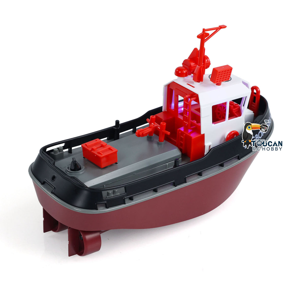 Heng Long 1/72 RC Tugboat 3800 - Plastic RTR Remote Controller and Receiver