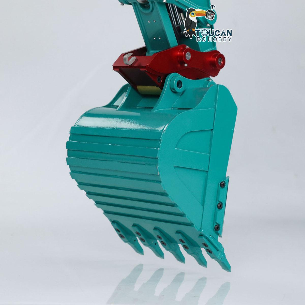 TOUCAN RC HOBBY Kabolite K350-200 1/14 Metal RC Hydraulic Excavator RTR 3 Arms PL18EV Lite Controller 10000mAh Battery Light & Sound System Air Filter GPS for Digger Model Collectors