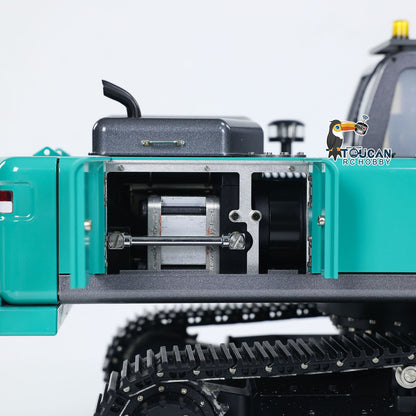 TOUCAN RC HOBBY Kabolite K350-200 1/14 Metal RC Hydraulic Excavator RTR 3 Arms PL18EV Lite Controller 10000mAh Battery Light & Sound System Air Filter GPS for Digger Model Collectors