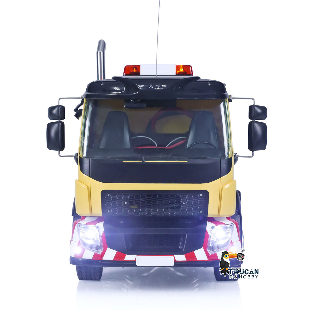 TOUCAN RC HOBBY LESU 1/14 6x6 RC Tractor Truck 3Axles Painted Assembled Remote Control Car Model