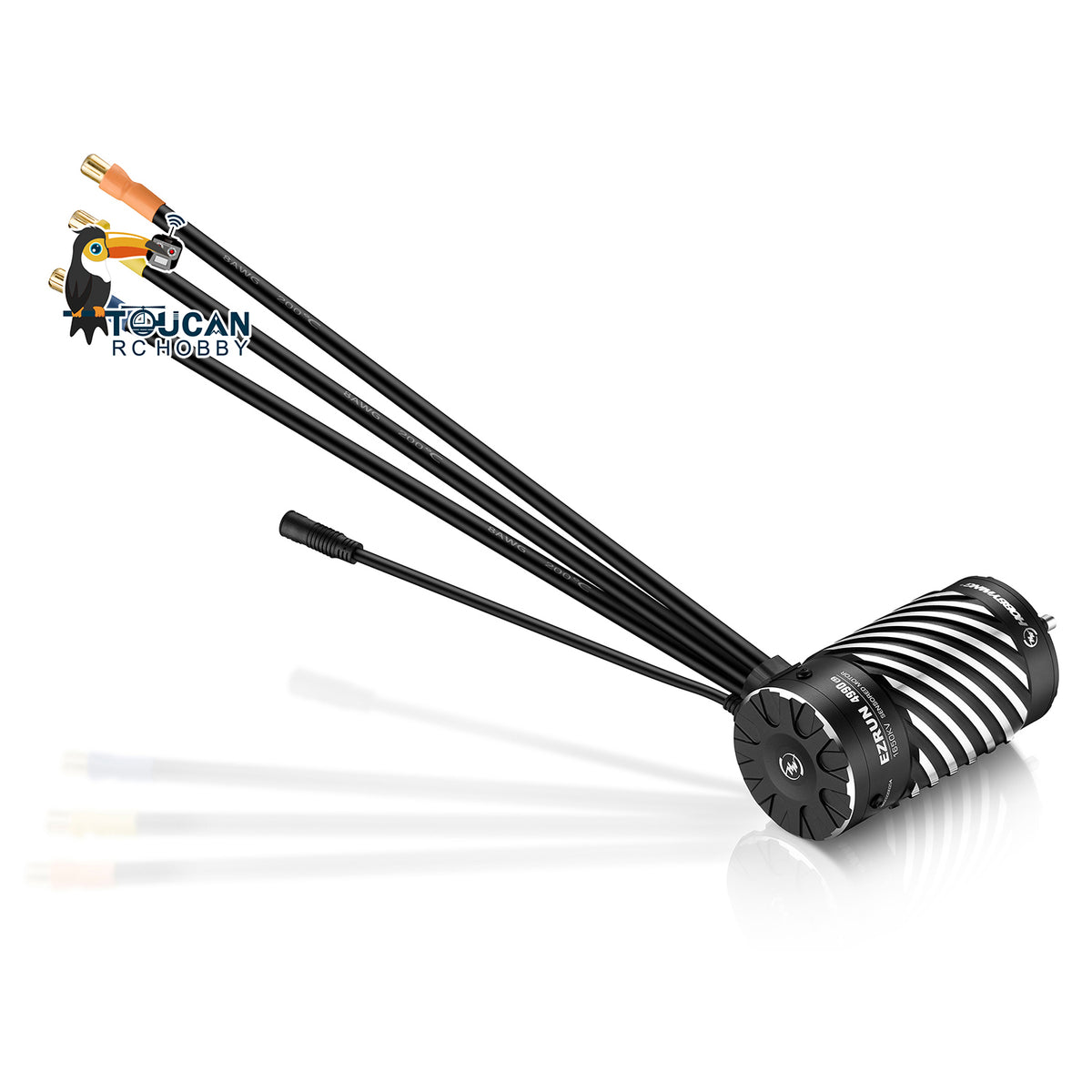 TOUCAN RC HOBBY Hobbywing 1650KV 1250KV Brushless Motor EZRUN 4990SD 5690SD G2 for 1/7 1/8 RC Crawler Cars Radio Control Truck Model Accessory