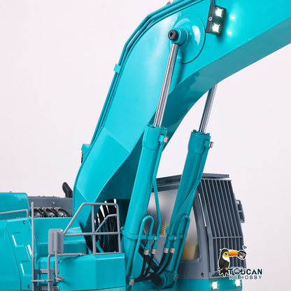 GZJCModel 395F 1/12 Metal RC Hydraulic Excavator RTR Dual Pump System 6CH Valve