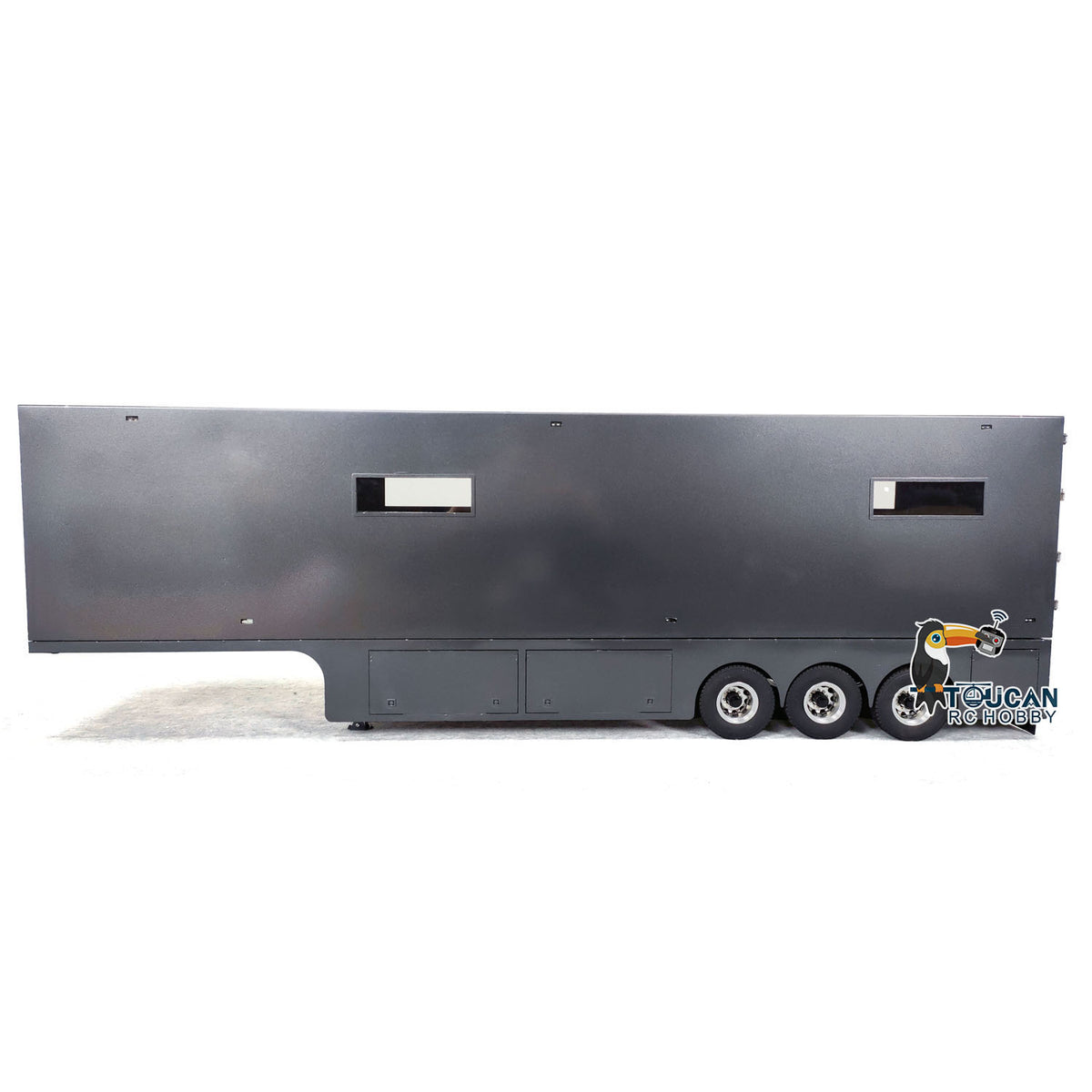 TOUCAN RC HOBBY HHG Model 2in1 1:14 Metal 3 Axles Container Semi-Trailer for RC Tractor Truck Radio Control Car Hobby Model