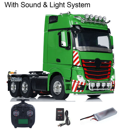 TOUCAN RC HOBBY HHRC 1/14 RC Tractor Truck 6x4 3363 Remote Control Lorry RTR Model ST8 Radio System Battery High-roof Assembled Painted Vehicle