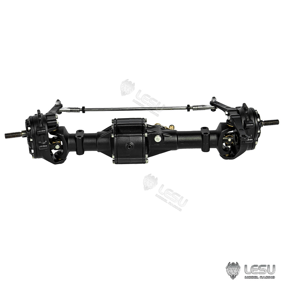 TOUCAN RC HOBBY Metal Rear Front Axle Differential Lock for LESU 1/10 UM406 RC Crawler Car Remote Controlled Climbing Truck Spare DIY Parts