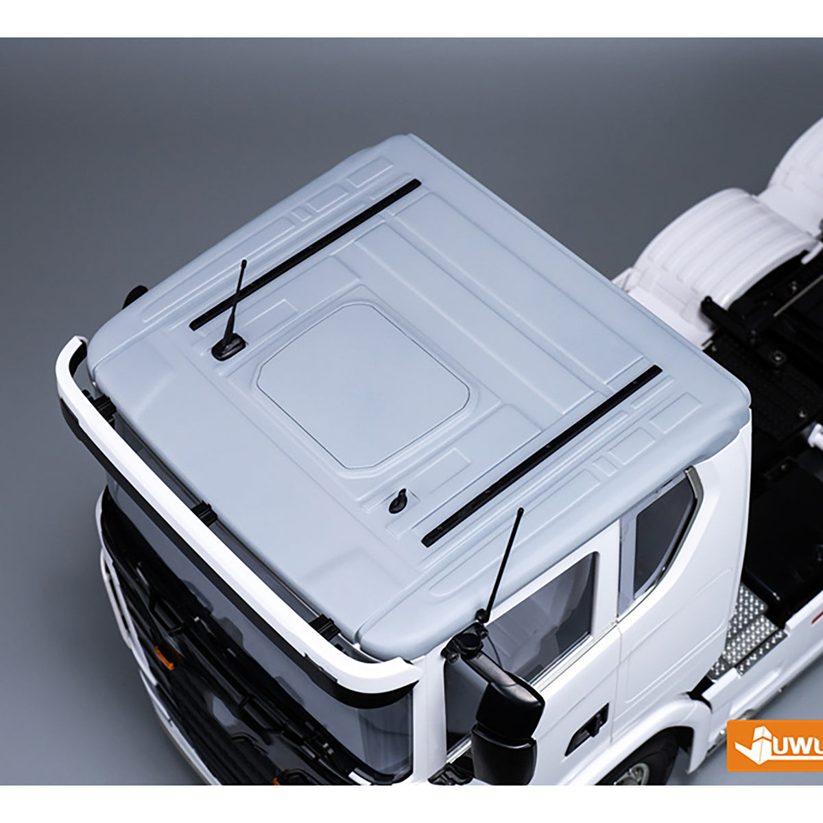 TOUCAN RC HOBBY Plastic Low-top Roof Shell for DIY 1/14 770S RC Tractor Truck 56371 56368