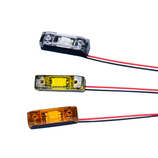 TOUCAN RC HOBBY LED Plastic 2.2V-3V Warning Light Width Lamp for DIY 1/14 RC Tractor Truck Bulldozer Excavator Dumper R470 770S 3363 1851