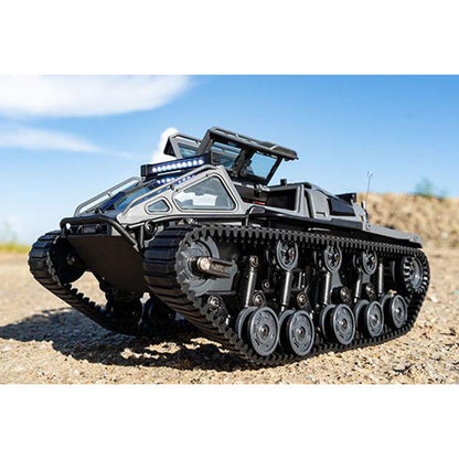 TOUCAN RC HOBBY JJRC 1/18 RC Drifting Tracked Off Road Vehicle C8812 2.4GHz Remote Control Simulation Model Car LED Lights 360 Degree Rotation RTR