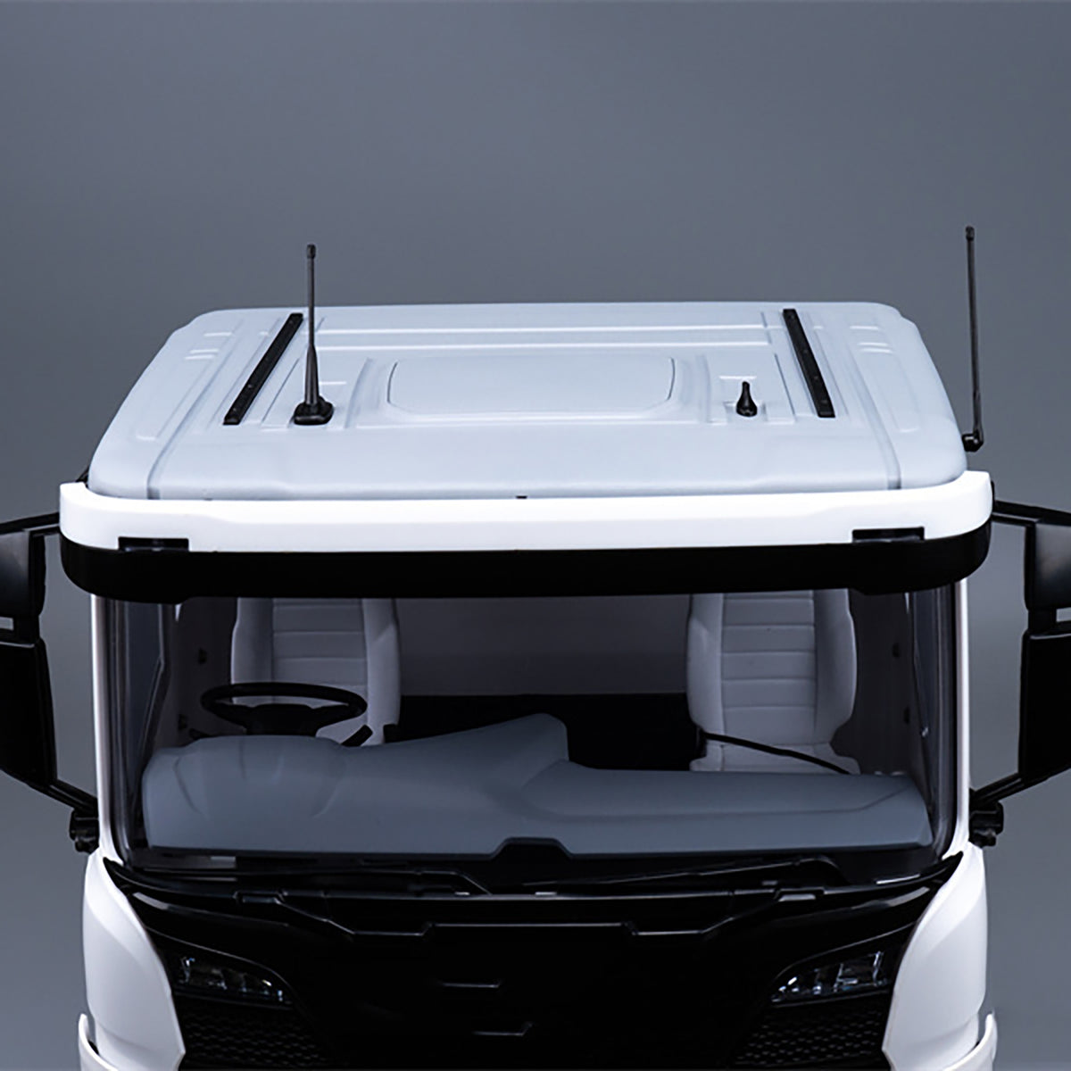 TOUCAN RC HOBBY Plastic Low-top Roof Shell for DIY 1/14 770S RC Tractor Truck 56371 56368