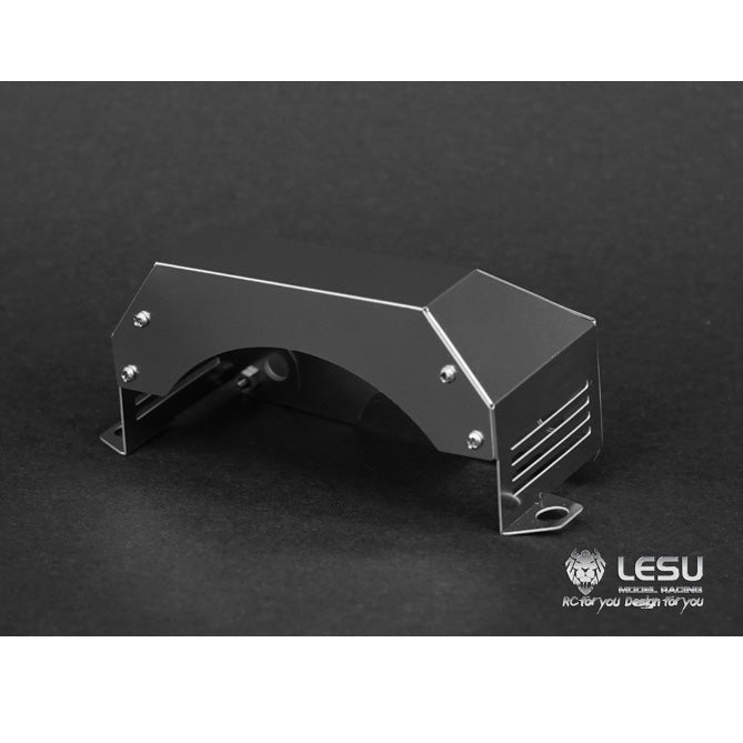 TOUCAN RC HOBBY LESU Metal Gearbox Engine Cover for 1/14 RC Tractor Radio Control Truck Car Spare Part DIY Accessories Decorations