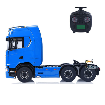 TOUCAN RC HOBBY LXY 770S 1/14 6X6 RC Tractor Truck Liftable Rear Axle Wheel Hub Reduction Differential Locks Hobbywing ESC Flysky ST8 Light System