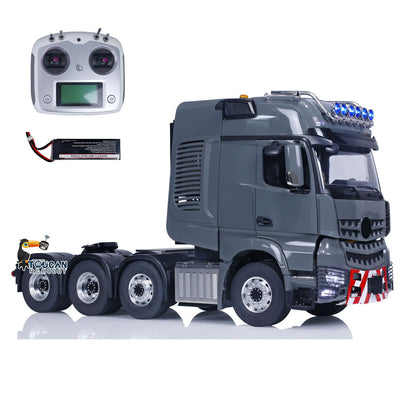 TOUCAN RC HOBBY LESU 1:14 RC Tractor Truck Metal Chassis Remote Control Car Painted Assembled