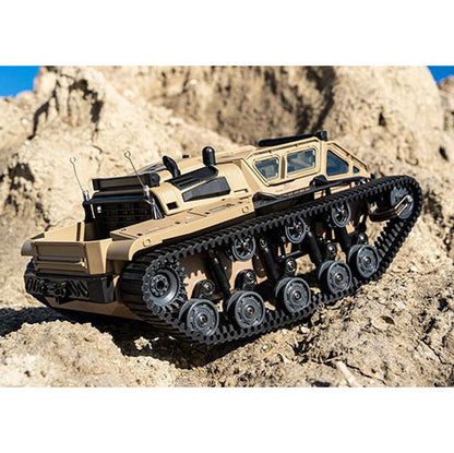 TOUCAN RC HOBBY JJRC 1/18 RC Drifting Tracked Off Road Vehicle C8812 2.4GHz Remote Control Simulation Model Car LED Lights 360 Degree Rotation RTR