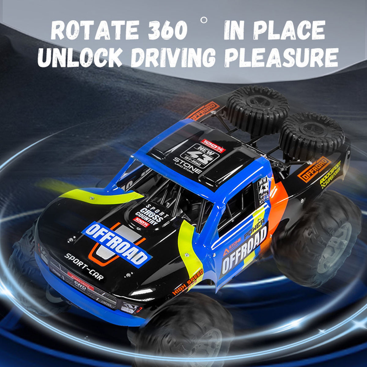 TOUCAN RC HOBBY JJRC 2.4G Remote Control Off Road Vehicle 1/14 4WD Rock Crawler Car Q205 Amphibious Waterproof Pickup Truck 360 Rotation RTR Battery