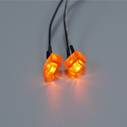 TOUCAN RC HOBBY Foot Pedal Light Plastic 3V LED Turn Lamp for DIY 1:14 Remote Control Tractor Truck R620 R470 Model Car Accessorie Upgrade