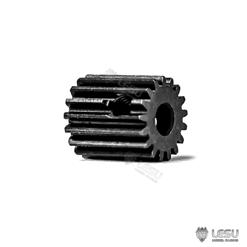 TOUCAN RC HOBBY 17T Metal Motor Gear for 1/14 DIY RC Tractor Truck Dump LESU F-5016-A F-5016-B F-5011 F-5017 F-5010 F-5023-1-14 RA-D0013 Gearbox