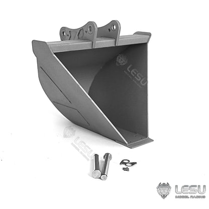 TOUCAN RC HOBBY Metal Hammer Grab fork Tiltable Openable Bucket Upgraded Aparts for LESU 1/14 RCHydraulic Excavator B0006 AOUE ET35 Model