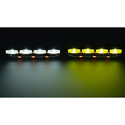 TOUCAN RC HOBBY 1/14 Plastic Front Face 5V Spotlight for DIY 770S Remote Control Tractor Truck 56368 56371 RC Lorry Car Model Parts