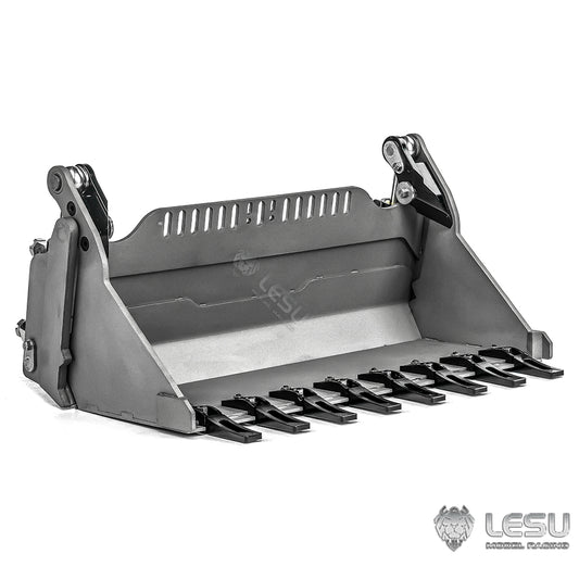 TOUCAN RC HOBBY LESU Metal 1/14 Bucket C0050 C0049/Dozer Shovel C0051 for RC Hydraulic Loader AOUE MCL8 A0015 & AT1050 RD-A0016 & Aoue WA100M-8 RD-A0021 DIY Model