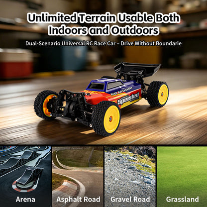 TOUCAN RC HOBBY JiaBaiLe 45KM/H High Speed 1/24 Electric Remote Control Off Road Car Model 2401AH Ready To Run RC Vehicle Model Brushless Motor Battery