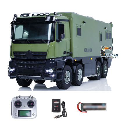 TOUCAN RC HOBBY 1/14 8*4 RC Recreational Vehicles RTR Remote Control Touring Car Sound Light Smoking Painted Assembled RTR Version