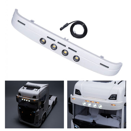 TOUCAN RC HOBBY Plastic Sun Visor 5-9V LED Light for 1/14 Remote Control Tractor Truck 770S 6X4 4X2 56373 RC Lorry Car Upgrade Part