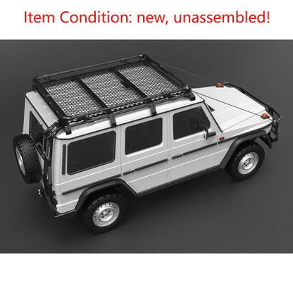 TOUCAN RC HOBBY CAPO 1/8 4WD RC Off Road Car W460 Kit CNC Metal Car Shell Differential Locks Openable Doors 2Speed Gearbox No Electronic Parts