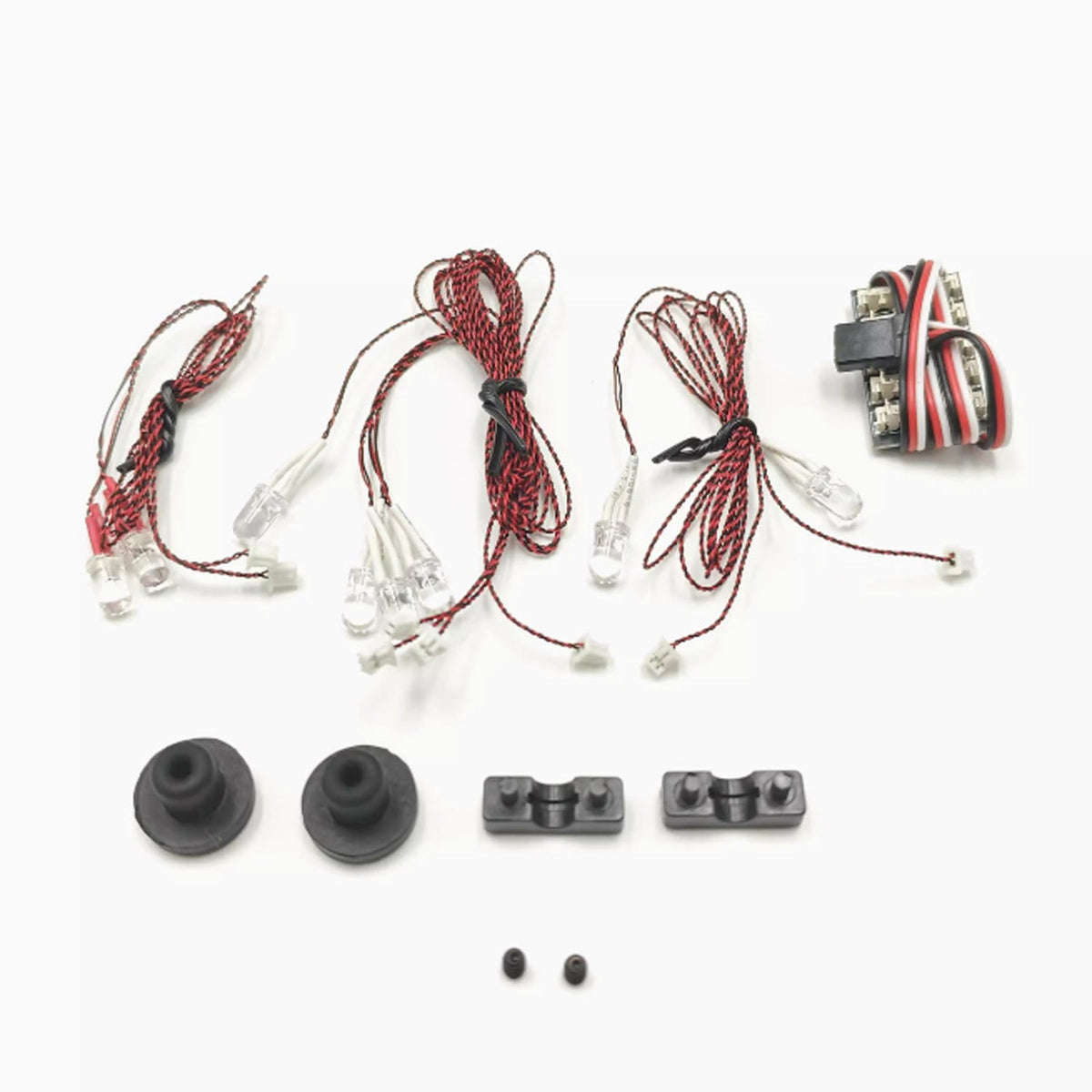 TOUCAN RC HOBBY Hydraulic Metal Filter & Bucket & Scarifier &Protective Net & Light System For 1/14 Scale V2 RC Excavator Remote Control Construction Truck JDModel 106