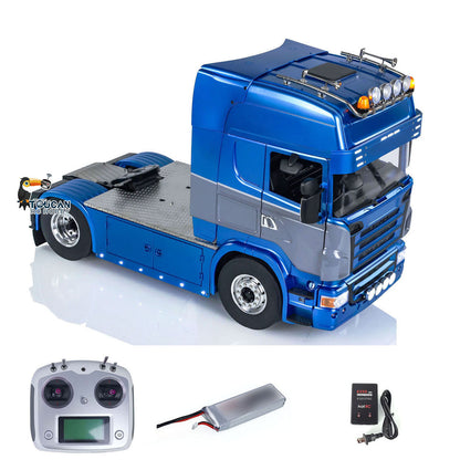 TOUCAN RC HOBBY LESU RC Tractor Truck 4X4 1/14 RTR Radio Control Vehicle Sound Light Smoke