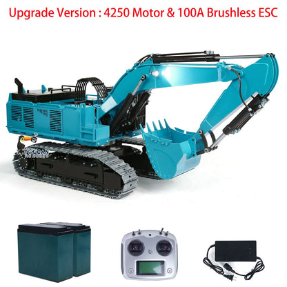 TOUCAN RC HOBBY Pre-order 385CF 1/8 Hydraulic RC Excavator Metal Giant Remote Control Construction Vehicle Ready to Run Painted Assembled ESC Servo Motor