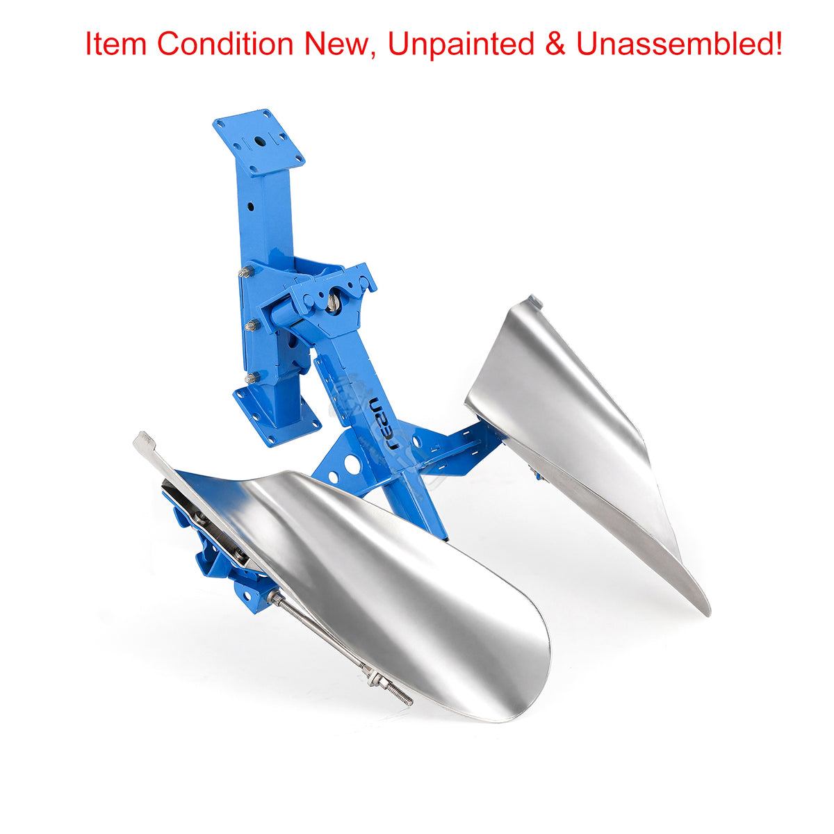 TOUCAN RC HOBBY LESU C0072 1/14 Metall Hydraulik-Anbau-Drehpflug Upgrade-Aufsatz für AOUE 1050 RC Einachsschlepper Landwirtschaftliches Fahrzeugmodell