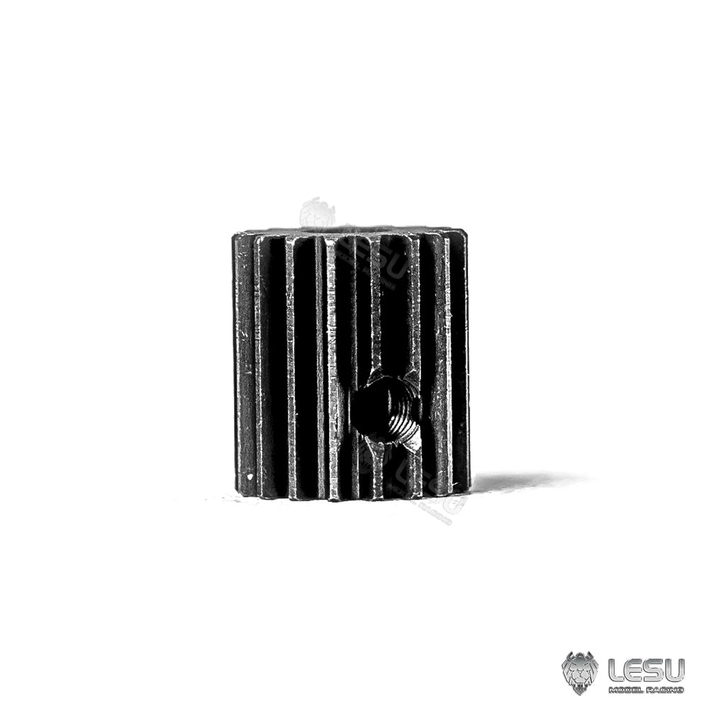 TOUCAN RC HOBBY 17T Metal Motor Gear for 1/14 DIY RC Tractor Truck Dump LESU F-5016-A F-5016-B F-5011 F-5017 F-5010 F-5023-1-14 RA-D0013 Gearbox
