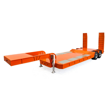 TOUCAN RC HOBBY HHG Model 2 Axles Metal Semi Trailer Spring Support Legs Tail Plate for 1/14 DIY Remote Control Tractor Truck No Light