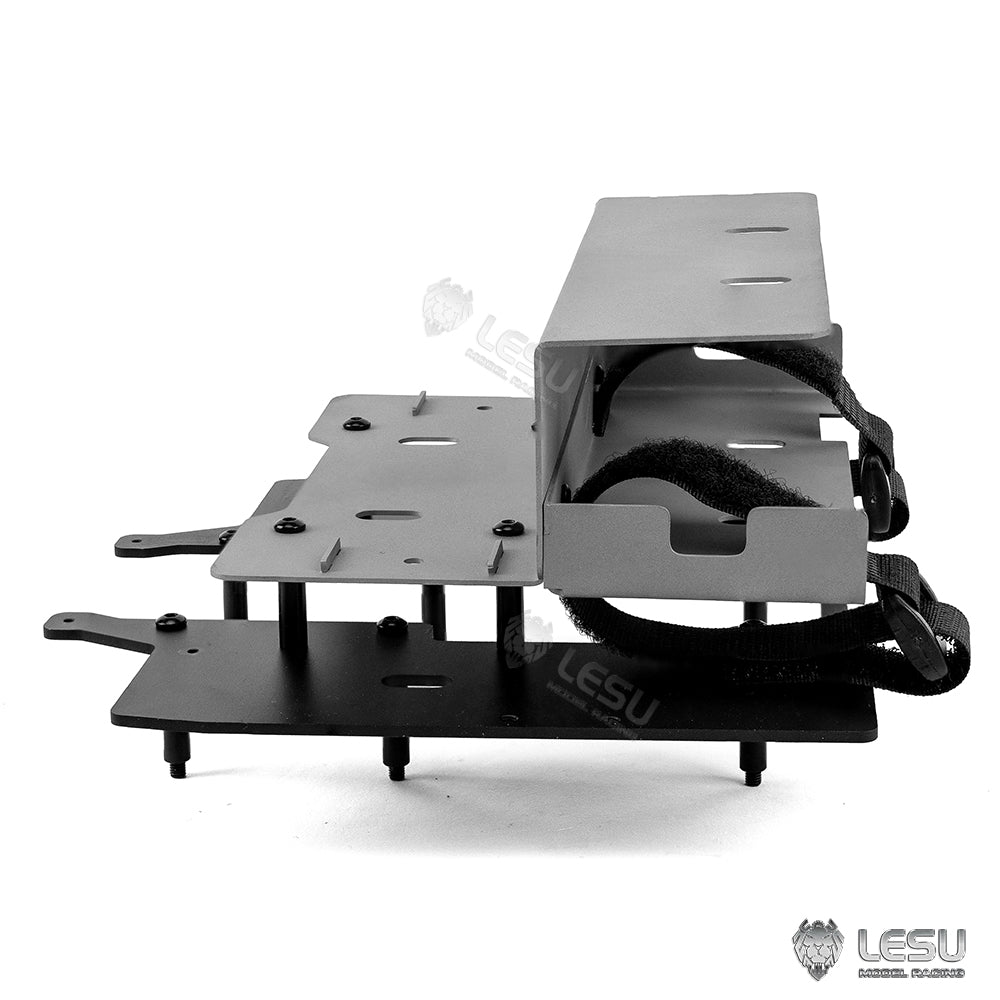 TOUCAN RC HOBBY LESU Battery Compartment Fixed Set Metal Cab Loose-leaf Bracket for 1/14 RC Tractor Truck 770S Car DIY Models Part