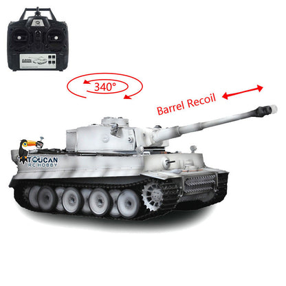TOUCAN RC HOBBY Heng Long 1/16 TK7.0 Promotion German Tiger I 3818 RTR RC Tank Barrel Recoil BB IR Smoke Metal Tracks Sprockets Idlers Wheels