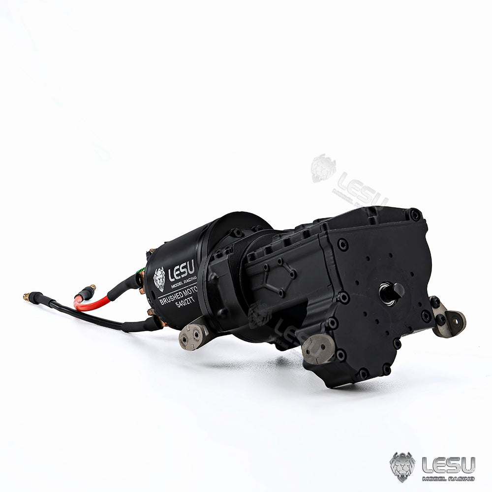 TOUCAN RC HOBBY LESU 2 in 1 Sound Light System Set/2Speed Alloy Gearbox with 27T Motor for 4X4 1/10 RC Off-road Vehicle RAVE-UM406 Crawler Car Z001 for Serious Enthusiast
