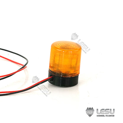 TOUCAN RC HOBBY LESU Roof Rotating Warning Lamp Plastic 1/14 Scale Upgrade Part for RC Tractor Truck Dumper DIY Model Optional Versions