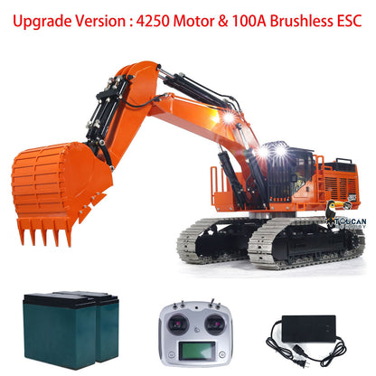 TOUCAN RC HOBBY Pre-order 385CF 1/8 Hydraulic RC Excavator Metal Giant Remote Control Construction Vehicle Ready to Run Painted Assembled ESC Servo Motor