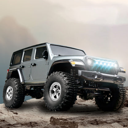 TOUCAN RC HOBBY JJRC 1:18 4*4 RC Simulation Rock Crawler Car C8801 2.4G Wireless Control Off Road Vehicle RTR Crawler Brushed Motor ESC LED Lights